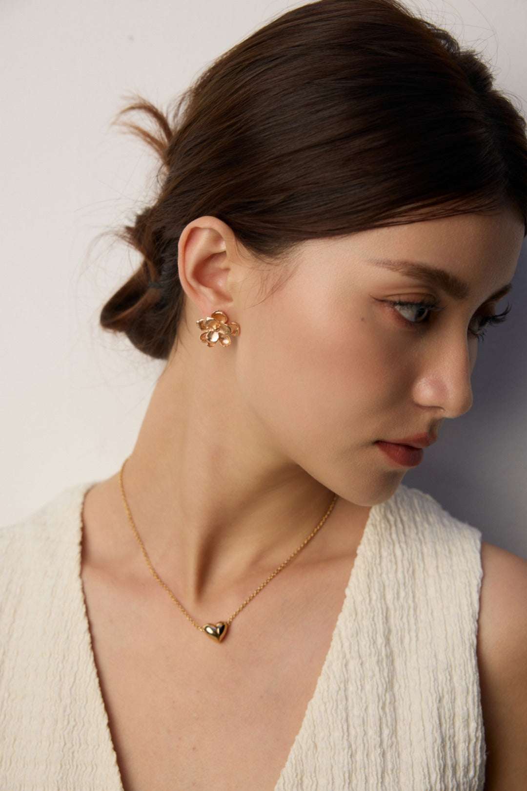 Botanic Radiance Silhouette Earrings |Forya J'adore