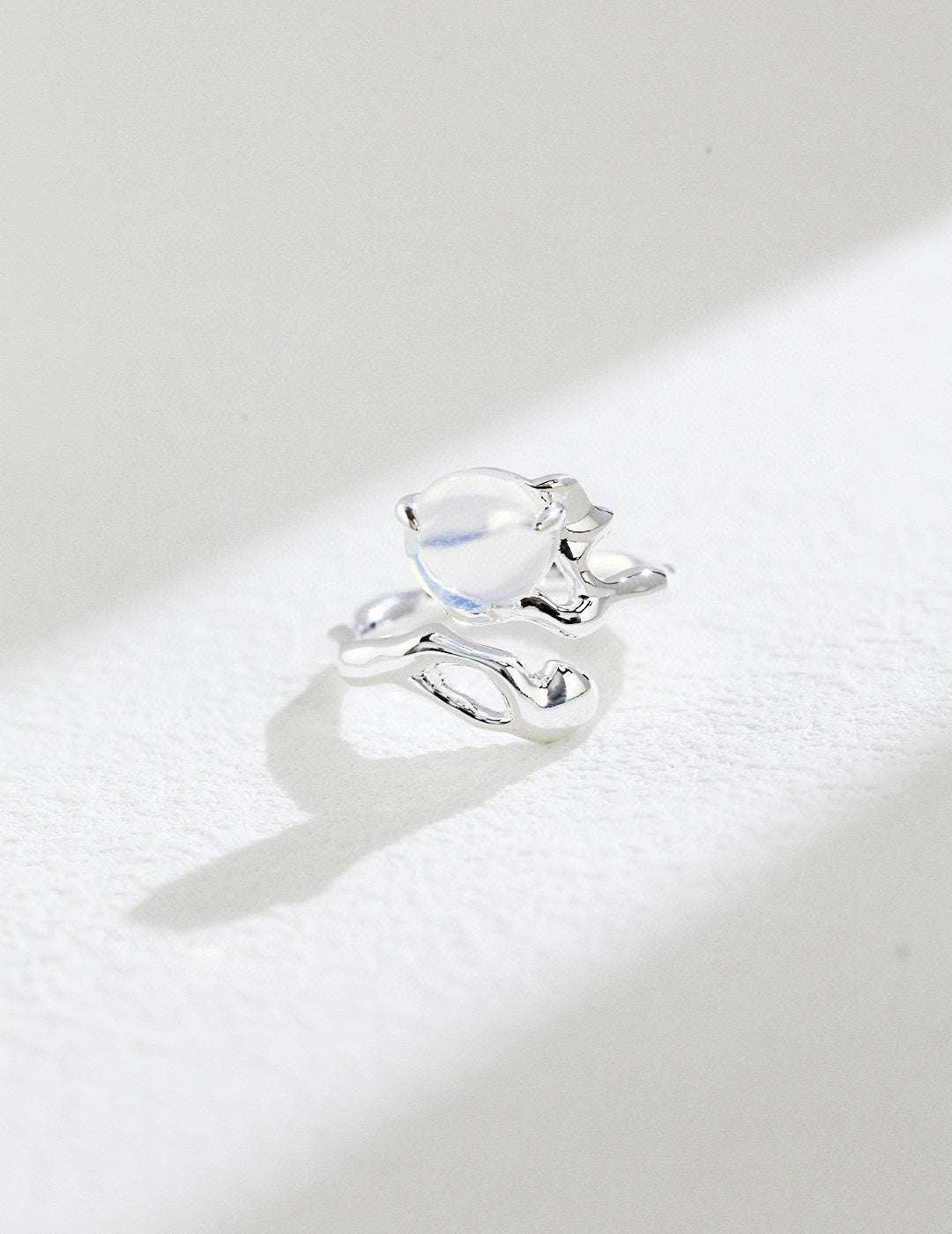 Opal Verdict Ring｜Verdict Open Ring | Eudorra Jewelry